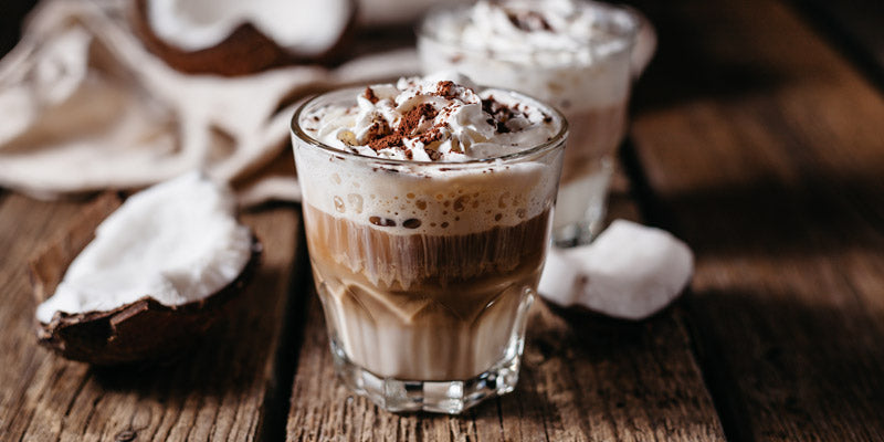 Comment faire un café latte noix de coco fait-maison