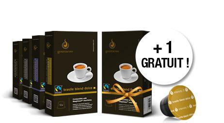 1 paquet de capsules gratuit