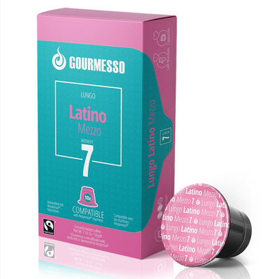 Lungo Latino Mezzo - 10 Capsules